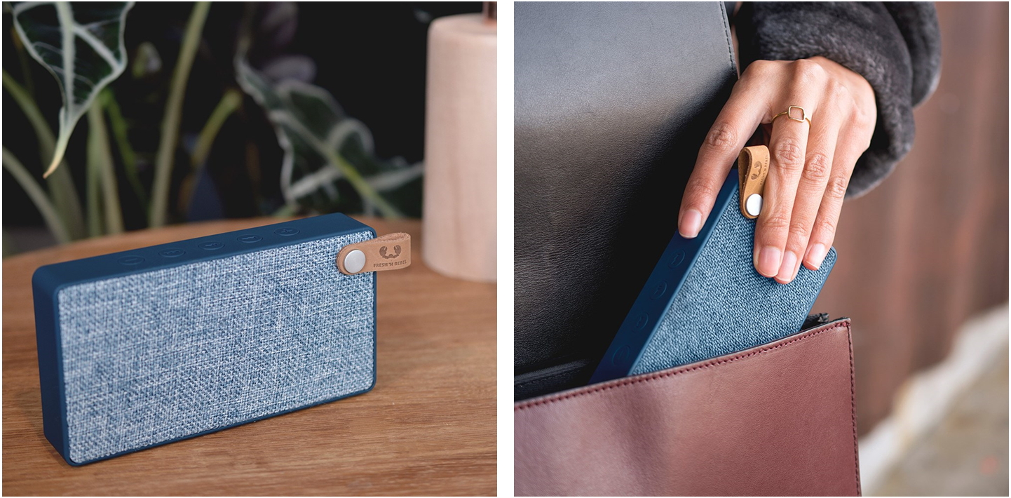 רמקול אלחוטי נייד FRESH 'N REBEL BLUETOOTH ROCKBOX SLICE 1RB2500CC 1RB2500IN